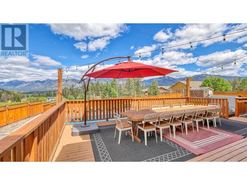 945 Westridge  Way, Invermere, BC - Outdoor With Deck Patio Veranda