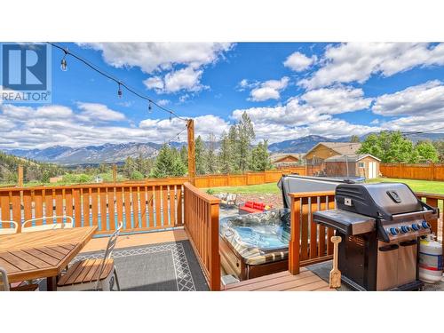 945 Westridge  Way, Invermere, BC - Outdoor With Deck Patio Veranda With View