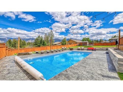 945 Westridge Way, Invermere, BC - Outdoor With In Ground Pool With Backyard
