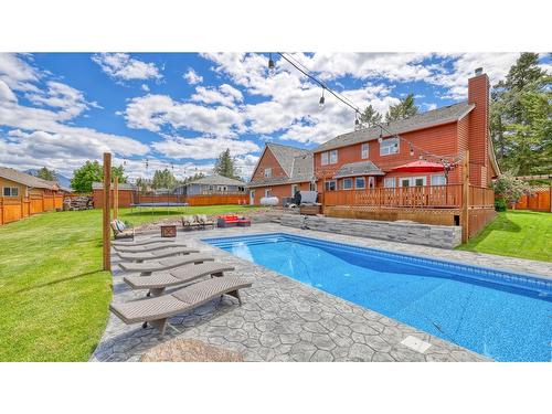 945 Westridge Way, Invermere, BC - Outdoor With In Ground Pool With Backyard