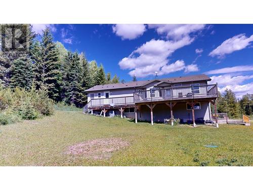 8468 Baher North Road, Sparwood, BC - Outdoor With Deck Patio Veranda