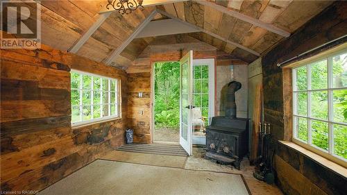 463004 24 Concession, Georgian Bluffs, ON - Indoor Photo Showing Other Room With Fireplace