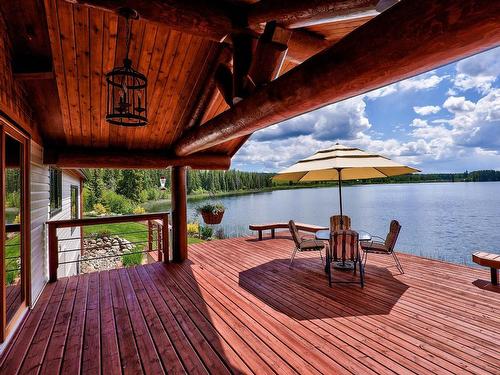 7315 Shertenlib Road, Out Of District, BC - Outdoor With Body Of Water With Deck Patio Veranda