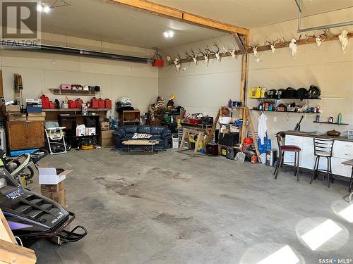 105 4Th Street, Birch Hills, SK - Indoor Photo Showing Garage