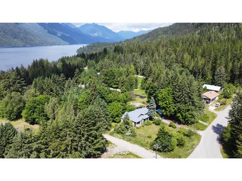 1305 Denver Siding Road, New Denver, BC - Outdoor With Body Of Water With View