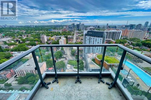2613 - 251 Jarvis Street, Toronto, ON - Outdoor With Balcony With View