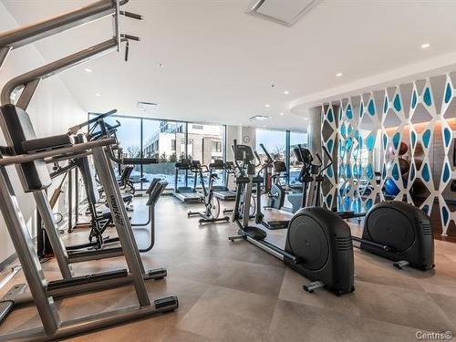 Exercise room - 2306-101 Rue De La Rotonde, Montréal (Verdun/Île-Des-Soeurs), QC - Indoor Photo Showing Gym Room