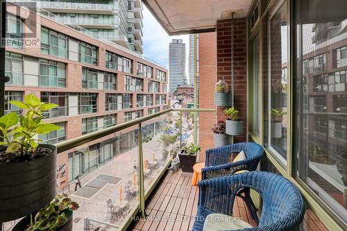 408 - 39 Parliament Street, Toronto, ON - Outdoor With Balcony With Exterior