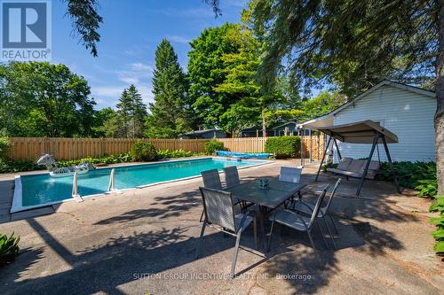 3156 25 Sideroad, Innisfil, ON - Outdoor With In Ground Pool