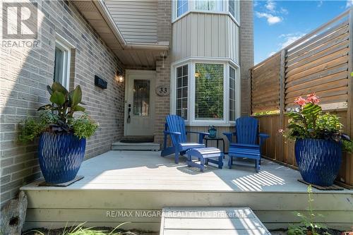 33 Naples Court, Thorold, ON - Outdoor With Deck Patio Veranda With Exterior