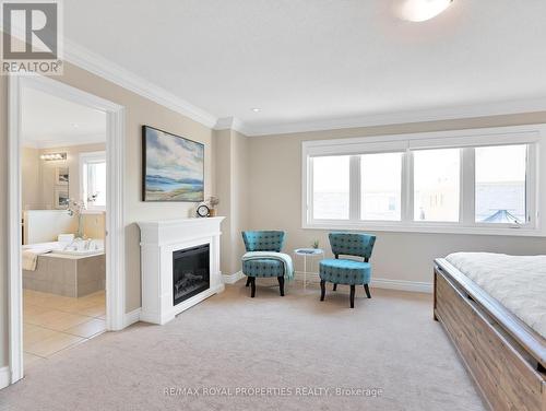 23 Lorenville Drive, Brampton, ON - Indoor With Fireplace