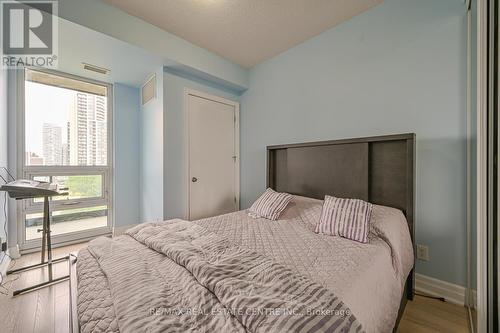 608 - 100 John Street, Brampton, ON - Indoor Photo Showing Bedroom