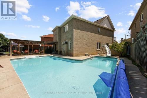 110 Pappain Crescent, Brampton, ON - Outdoor With In Ground Pool