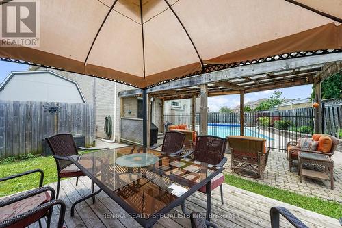 110 Pappain Crescent, Brampton, ON - Outdoor With Deck Patio Veranda With Exterior