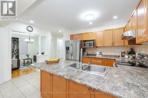 16 Mountland Road, Brampton, ON - Indoor Photo Showing Kitchen With Double Sink