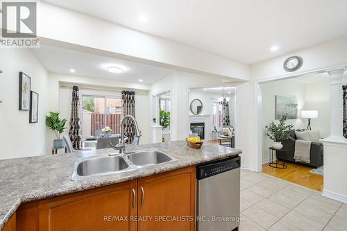 16 Mountland Road, Brampton, ON - Indoor Photo Showing Kitchen With Double Sink