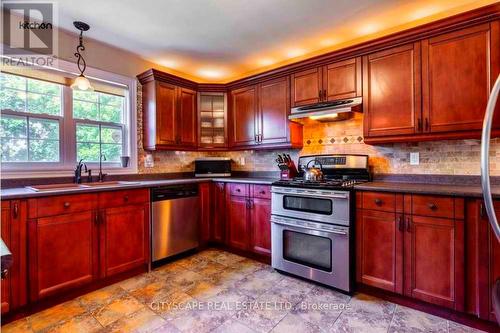 10300 Ravenshoe Road, Georgina, ON - Indoor Photo Showing Kitchen With Double Sink