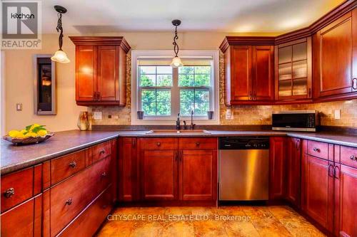 10300 Ravenshoe Road, Georgina, ON - Indoor Photo Showing Kitchen With Double Sink