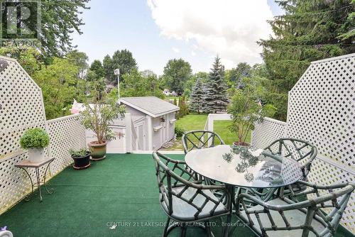 40 Simcoe Road N, Ramara (Brechin), ON - Outdoor With Deck Patio Veranda