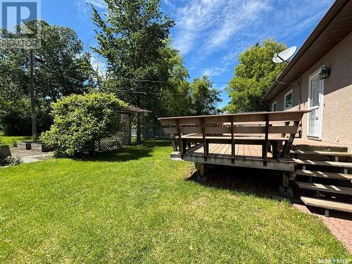 204 Glasgow Avenue, Saltcoats, SK - Outdoor With Deck Patio Veranda