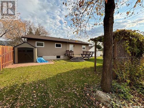 204 Glasgow Avenue, Saltcoats, SK - Outdoor With Deck Patio Veranda