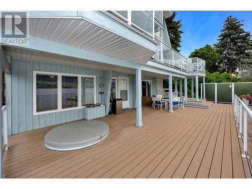 7870 Tronson Road, Vernon, BC - Outdoor With Deck Patio Veranda With Exterior