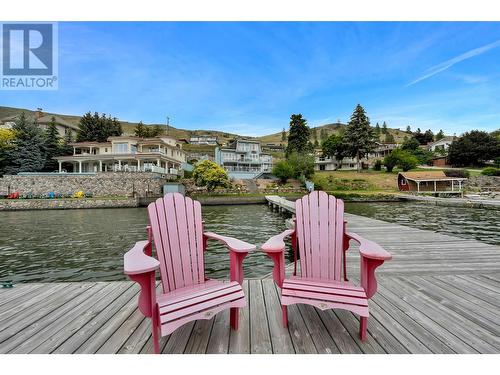 7870 Tronson Road, Vernon, BC - Outdoor With Body Of Water With Deck Patio Veranda