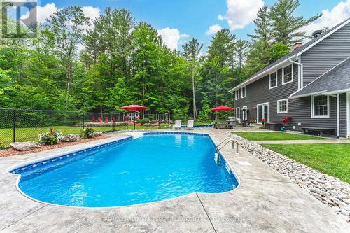 1225 Graham Road, Gravenhurst, ON - Outdoor With In Ground Pool With Backyard
