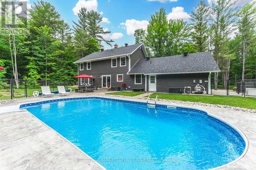 1225 Graham Road, Gravenhurst, ON - Outdoor With In Ground Pool With Backyard