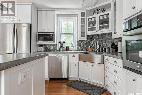 Winds Edge Farm, Corman Park Rm No. 344, SK - Indoor Photo Showing Kitchen With Stainless Steel Kitchen