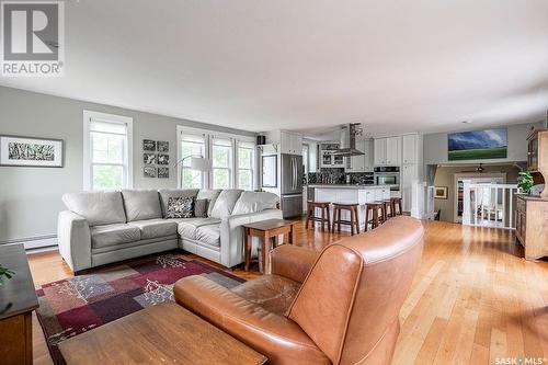 Winds Edge Farm, Corman Park Rm No. 344, SK - Indoor Photo Showing Living Room