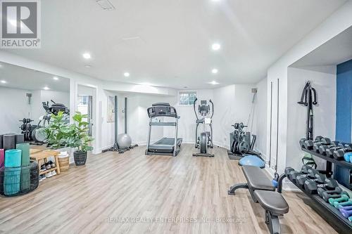645 Canyon Street, Mississauga, ON - Indoor Photo Showing Gym Room