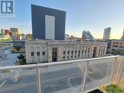 405 - 60 Frederick Street, Kitchener, ON - Outdoor With Balcony With View