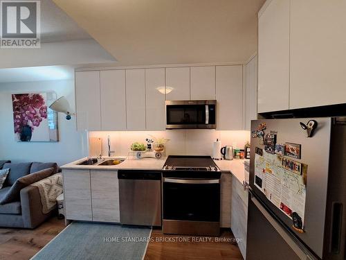 405 - 60 Frederick Street, Kitchener, ON - Indoor Photo Showing Kitchen With Double Sink