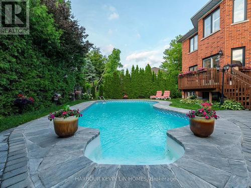 130 Grey Alder Avenue, Richmond Hill, ON - Outdoor With In Ground Pool With Deck Patio Veranda