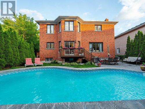 130 Grey Alder Avenue, Richmond Hill, ON - Outdoor With In Ground Pool With Deck Patio Veranda