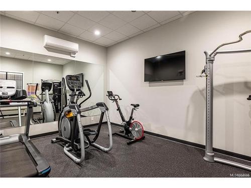 211-967 Whirlaway Cres, Langford, BC - Indoor Photo Showing Gym Room