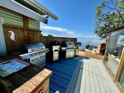 518 Fishermens Point Road, Shuniah, ON - Outdoor With Deck Patio Veranda With Exterior