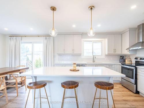 116 Sullivan Ave, Thorold, ON - Indoor Photo Showing Kitchen With Upgraded Kitchen