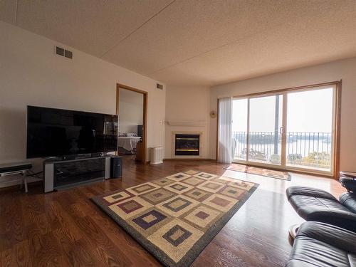 1300 - 203 Huron Street, Keewatin, ON - Indoor Photo Showing Living Room With Fireplace