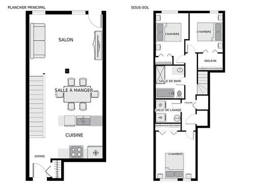 Drawing (sketch) - 108-9994 Av. Du Parc-Georges, Montréal (Montréal-Nord), QC - Other