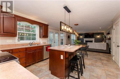 556 Evergreen Dr, Moncton, NB - Indoor Photo Showing Kitchen With Double Sink