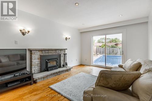 9 Clay Court, Toronto, ON - Indoor Photo Showing Living Room With Fireplace