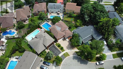 9 Clay Court, Toronto, ON - Outdoor With In Ground Pool With Deck Patio Veranda With View