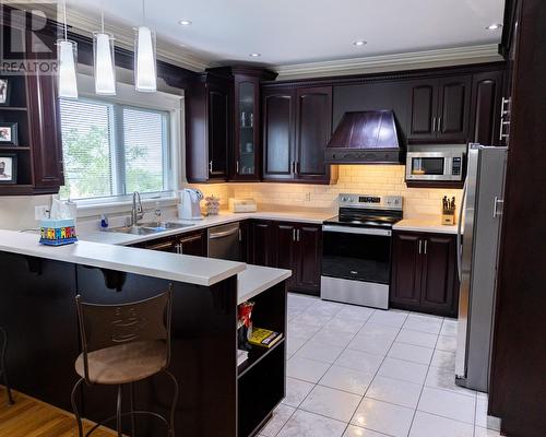 27 Kershaw Place, St. John'S, NL - Indoor Photo Showing Kitchen With Double Sink