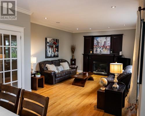 27 Kershaw Place, St. John'S, NL - Indoor Photo Showing Living Room With Fireplace