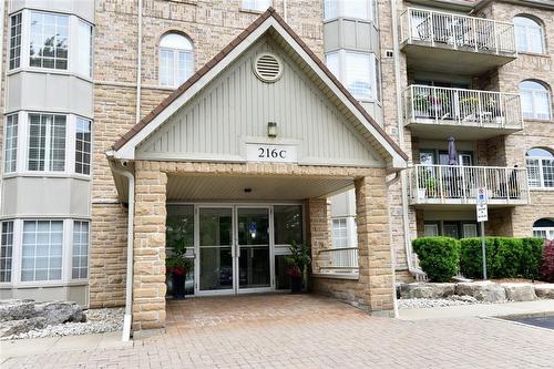 216 Plains Road W|Unit #C205, Burlington, ON - Outdoor With Balcony With Facade