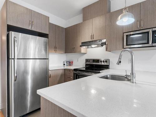 Kitchen - 308-5700 Rue De Lanaudière, Montréal (Rosemont/La Petite-Patrie), QC - Indoor Photo Showing Kitchen With Upgraded Kitchen