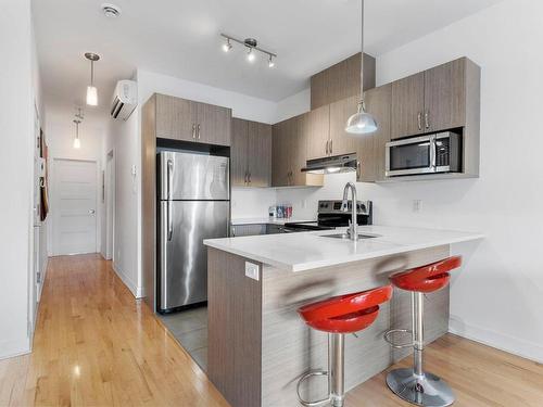 Kitchen - 308-5700 Rue De Lanaudière, Montréal (Rosemont/La Petite-Patrie), QC - Indoor Photo Showing Kitchen