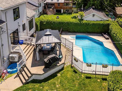 Cour - 13926 Rue Ouellette, Mirabel, QC - Outdoor With In Ground Pool